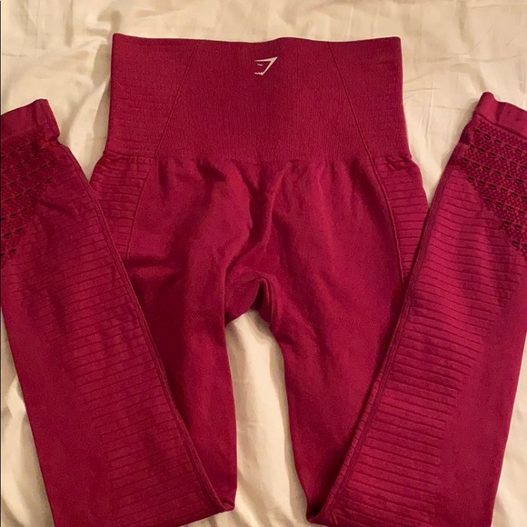 Gymshark high waisted seamless leggings. - Picture 3 of 3